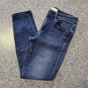 Gap 1969 Jeans Womens 29x28 Curvy True Skinny Stretch Denim Medium Wash